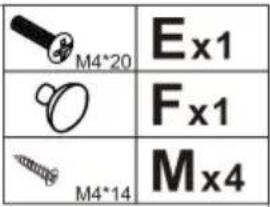 Vevor SR221265 - Cam Lock Fastening System - 17