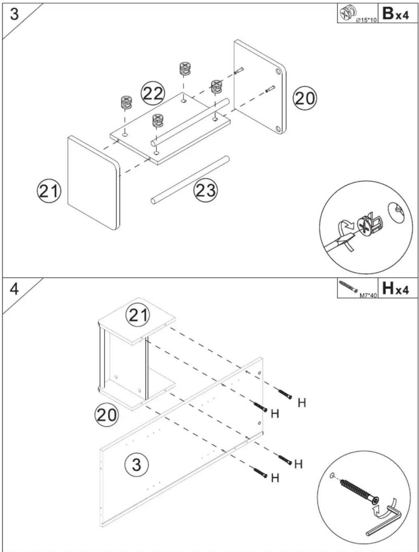 Vevor SR221265 - ASSEMBLY STEPS - 3