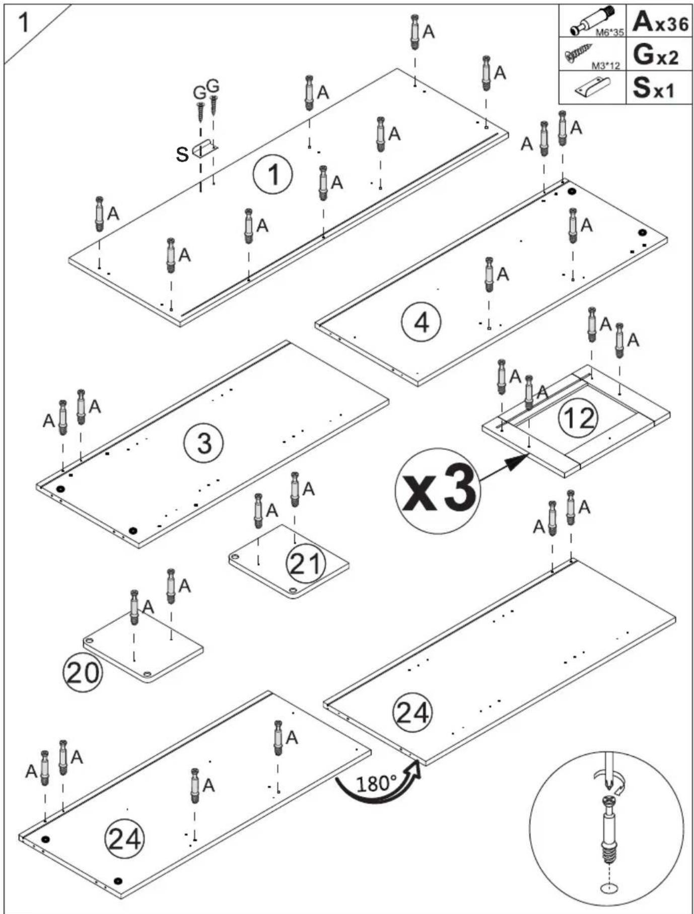 Vevor SR221265 - ASSEMBLY STEPS - 1
