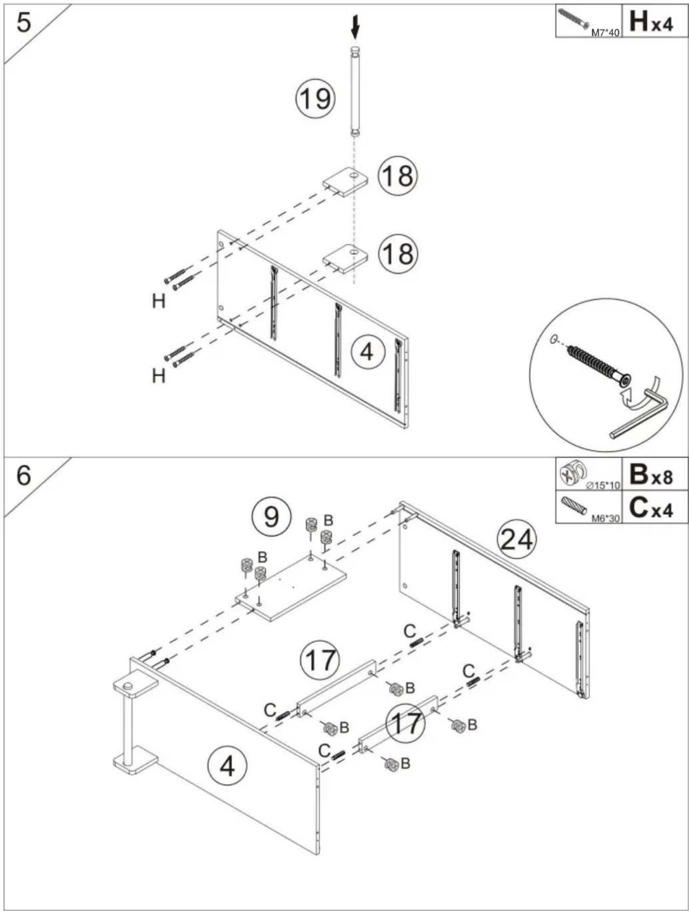 Vevor SR221265 - Cam Lock Fastening System - 4