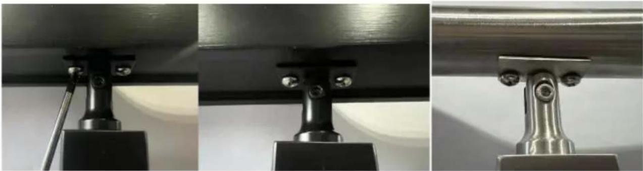 Vevor HR-009 - Montage mit Handlauf (horizontal) - 3