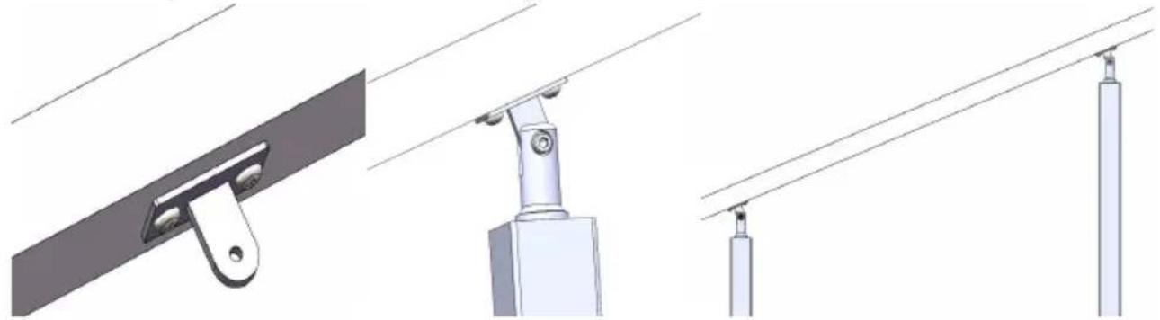 Vevor HR-009 - Mount with handrail(gradient) - 3