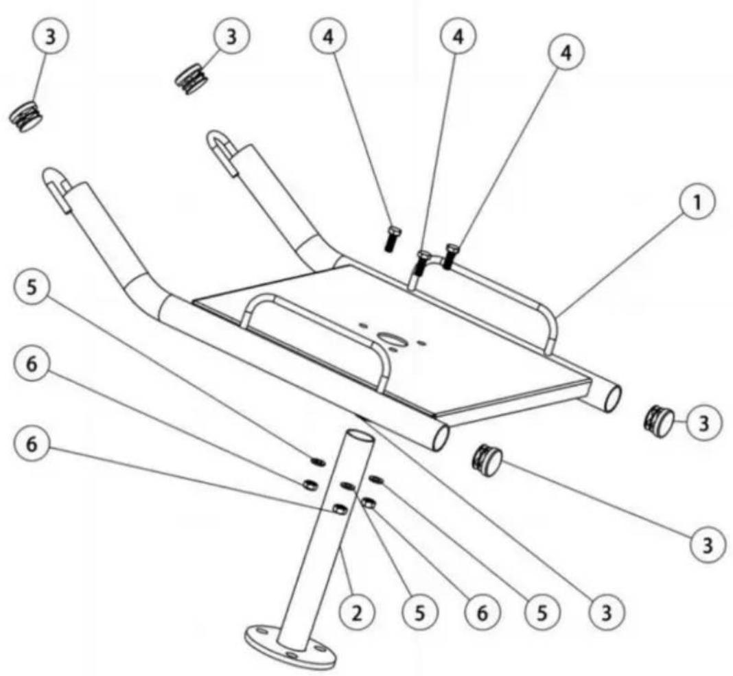 Vevor SHK-004 - PRODUKTGRÖSSENTABELLE - 1