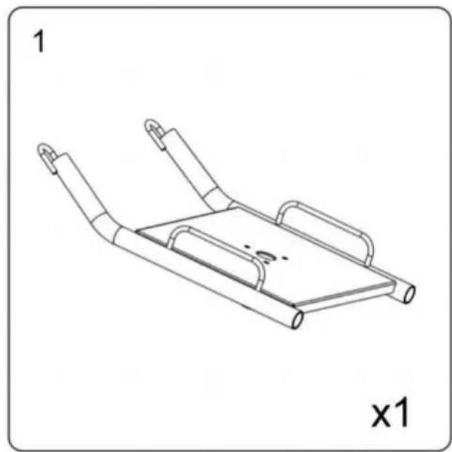 Vevor SHK-004 - LISTA CZEŚCI - 1