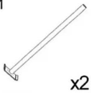Vevor SHK-005 - PART LIST - 1