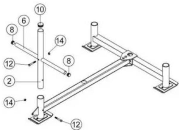Vevor SHK-005 - Fasi di installazione - 3