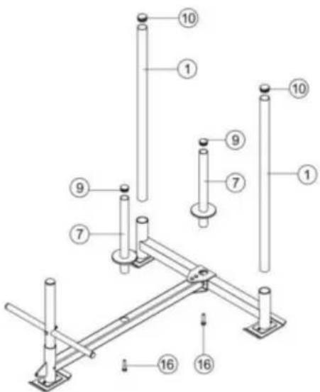 Vevor SHK-005 - SPARA DESSA INSTRUKTIONER - 4