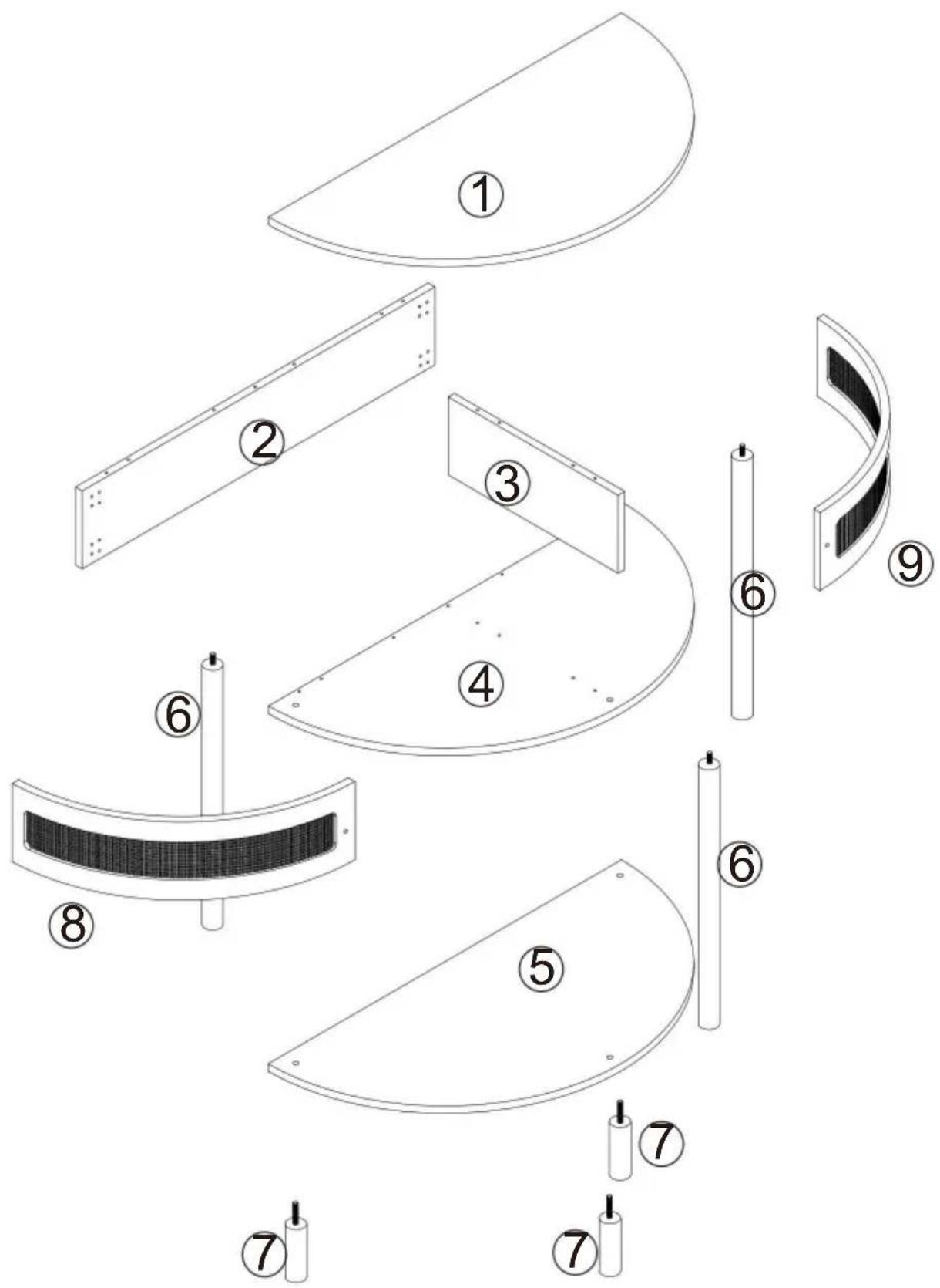 Vevor SR244126 - ÉTAPES D'ASSEMBLAGE - 1