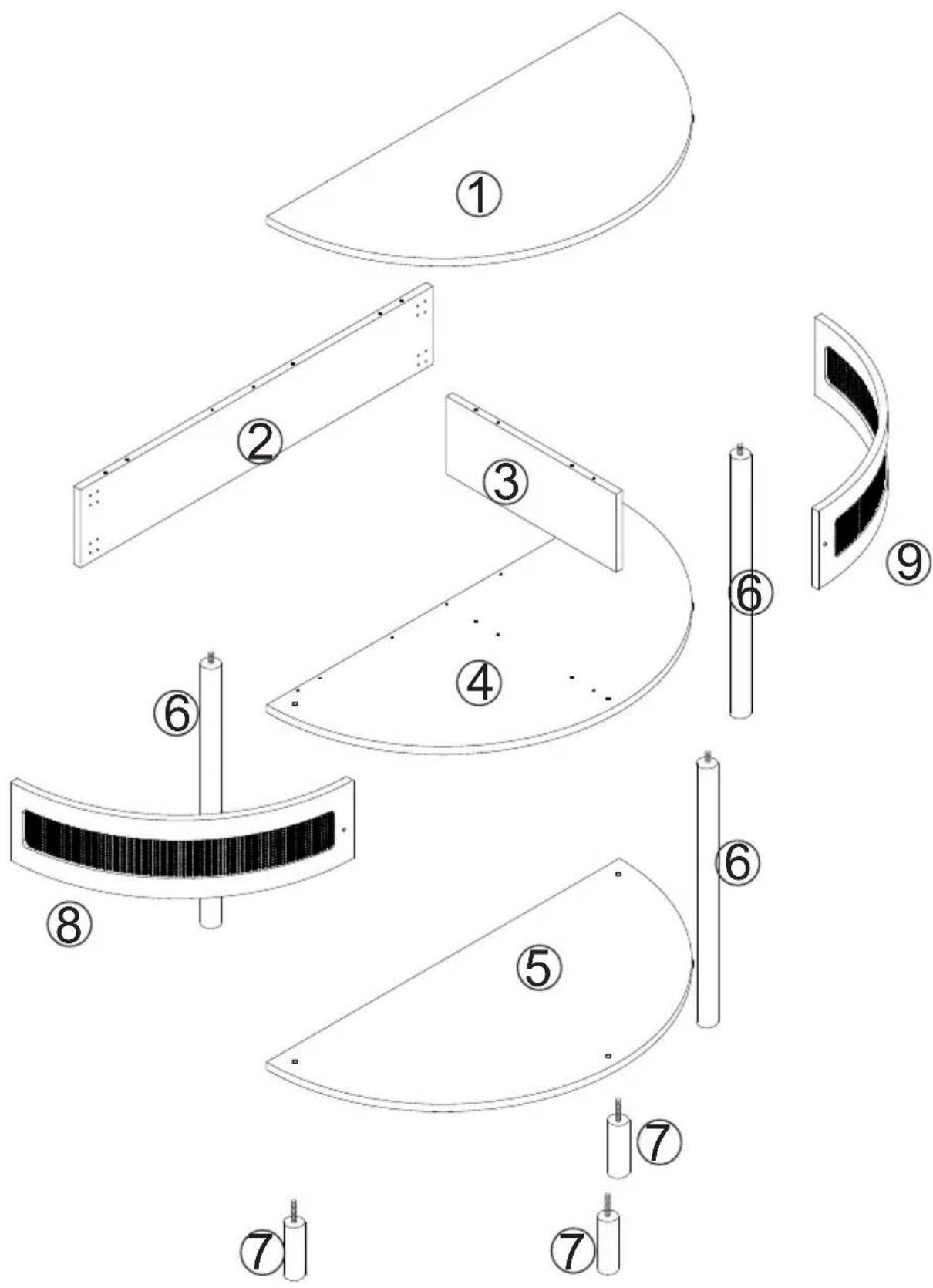 Vevor SR244126 - PACKAGE CONTENTS - 20