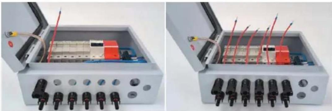 Vevor SP-HL-S252310-15A - Wiring Input- MC4 male connector with cable - 3