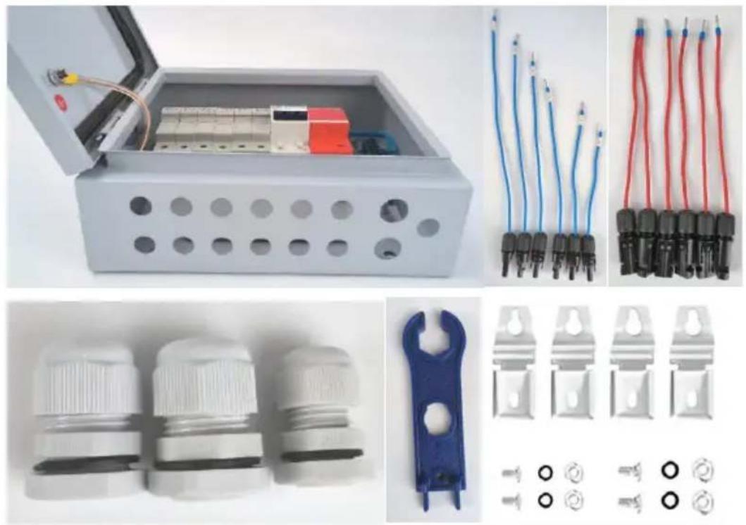 Vevor SP-HL-S252310-15A - Lista akcesoriów: - 1