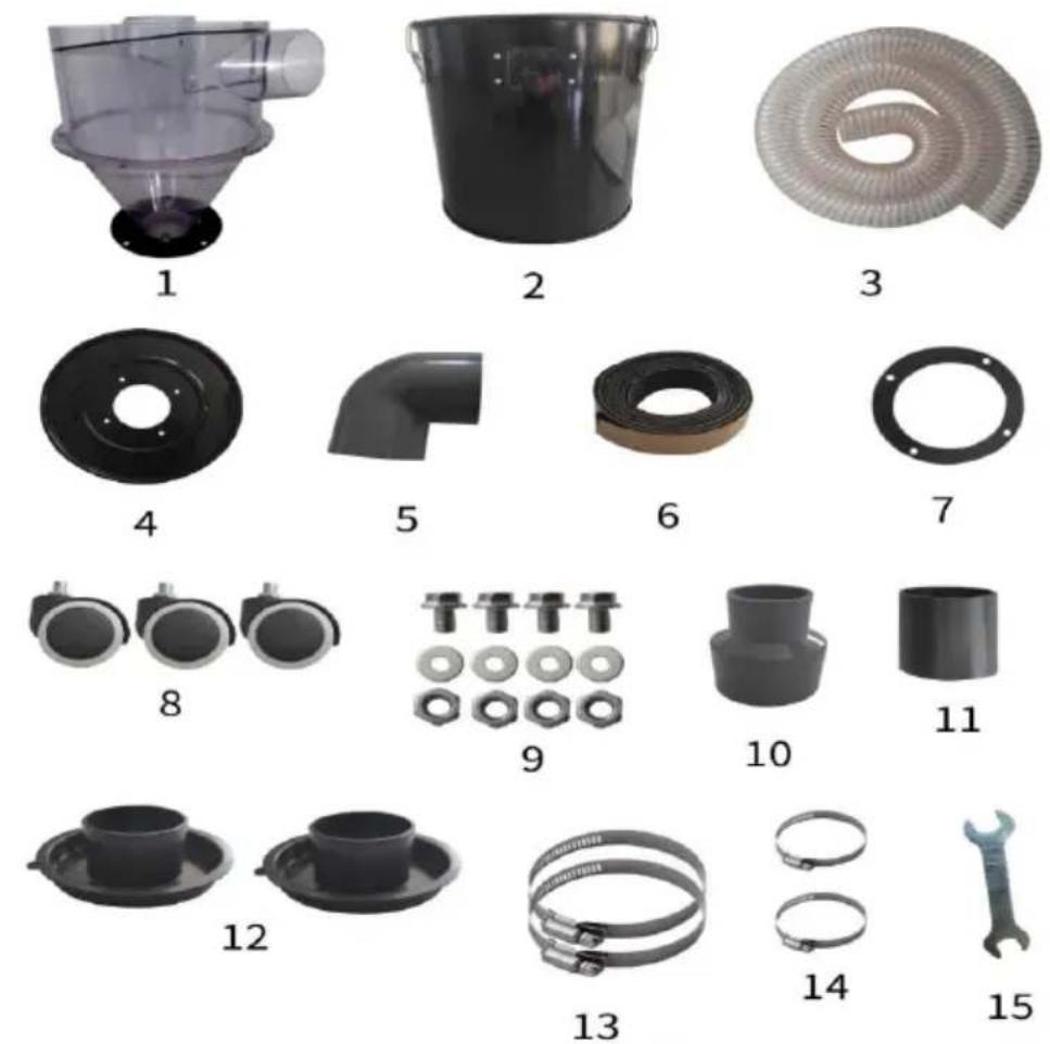 Vevor SKL400 - PARTS LIST - 14