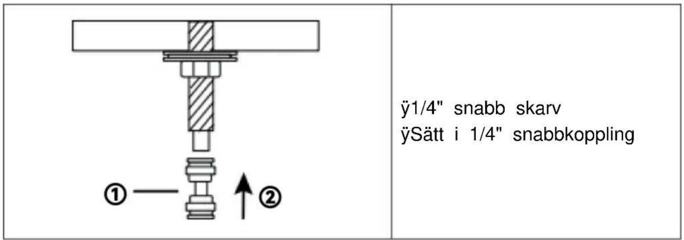 Vevor SS-006 - Installera kran 1. - 2
