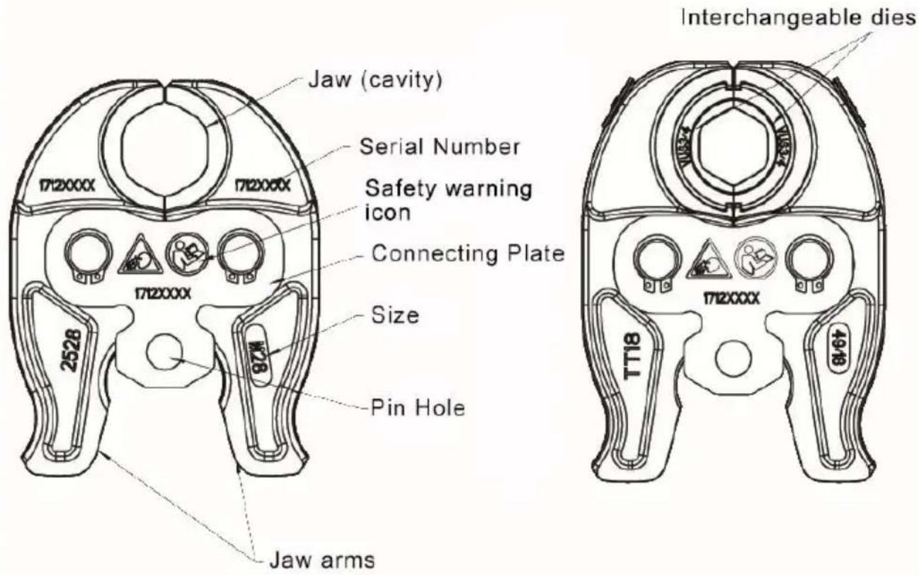 Vevor SL-1930 - Introduction of pressing jaws - 1