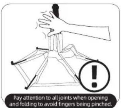Vevor UF002 - CAUTIONS - 3