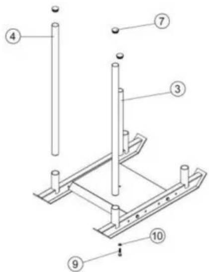 Vevor SHK-006 - Installatiestappen - 2