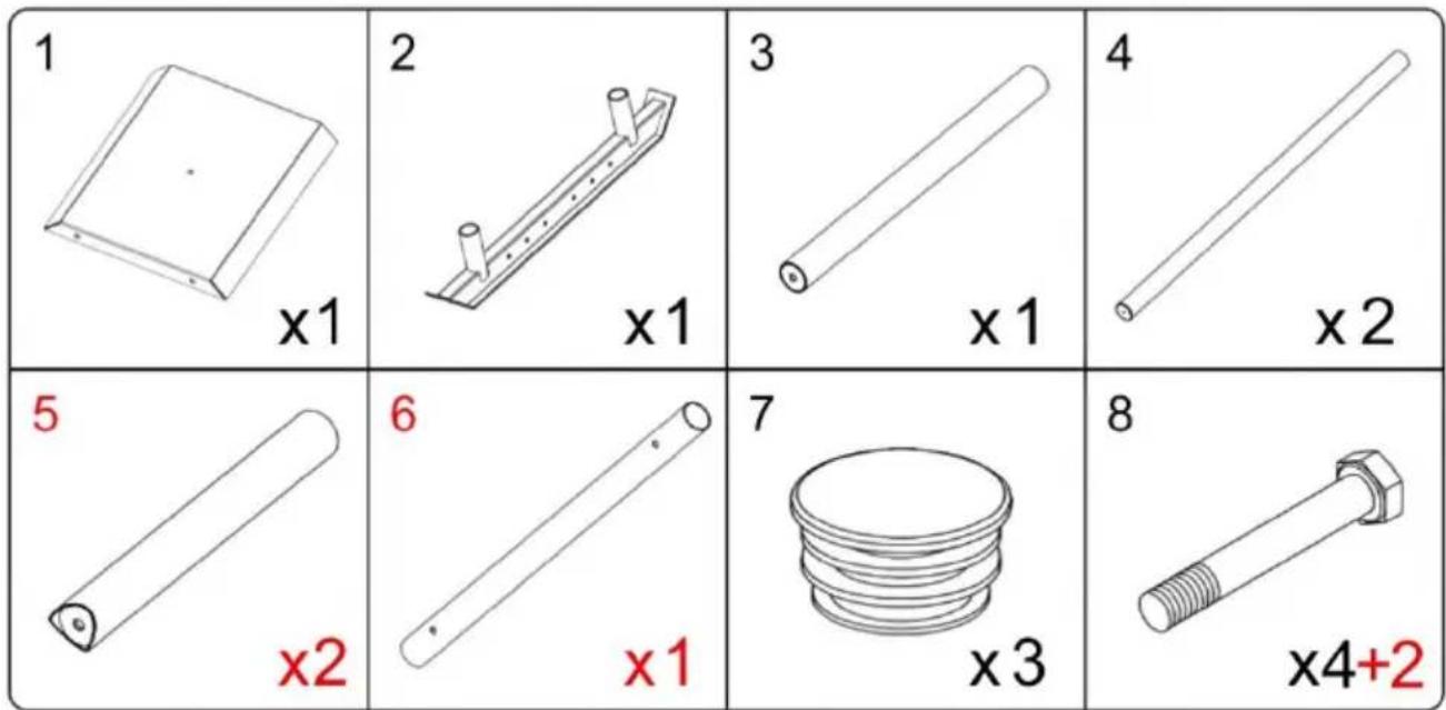 Vevor SHK-006 - SAVE THESE INSTRUCTIONS - 1