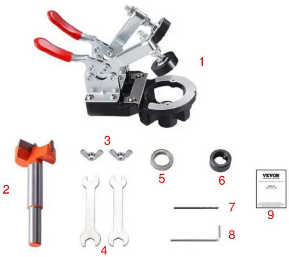 Vevor SXRJL-2302 - SPARA DESSA INSTRUKTIONER - 1