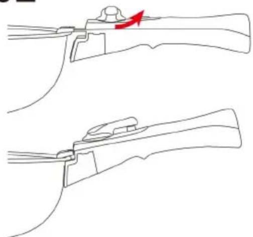 Vevor SS-LY-01 - How to lock handle - 1