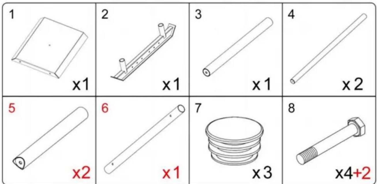 Vevor SHK-007 - CONSERVEZ CES INSTRUCTIONS - 1