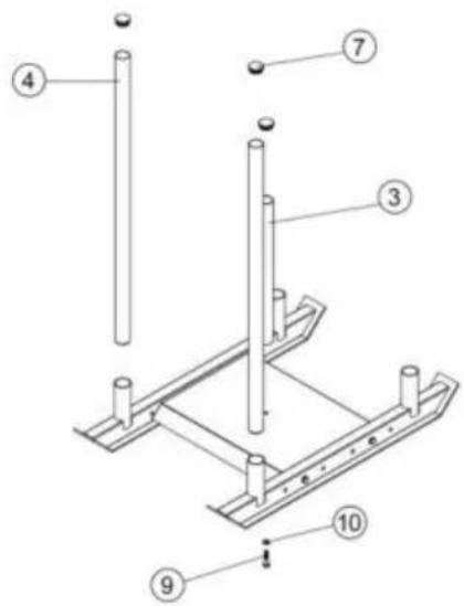 Vevor SHK-007 - Fasi di installmente - 2