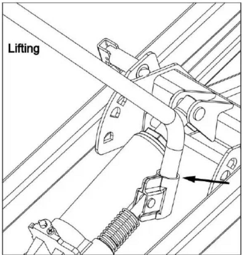 Vevor SX2806 - LIFTING THE JACK - 1