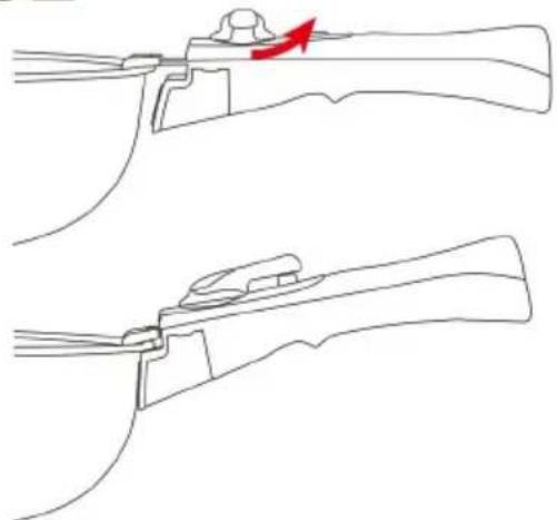 Vevor SS-LY-02 - How to lock handle - 1