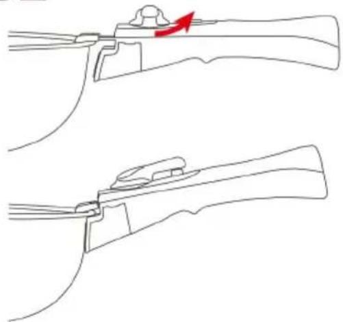 Vevor SS-LY-02 - How to lock handle - 1
