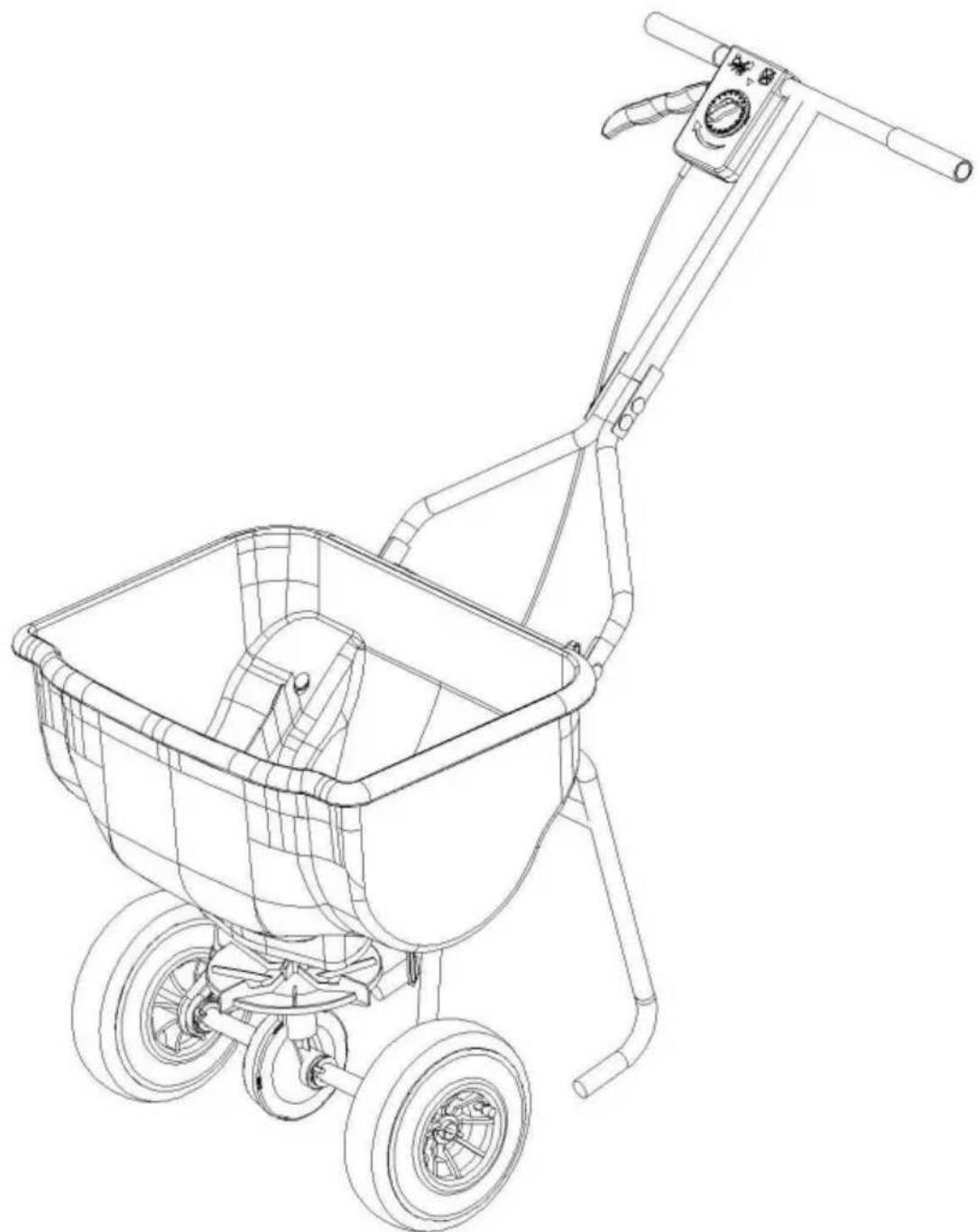 Vevor TC2135 - Hinterstreuer - 1