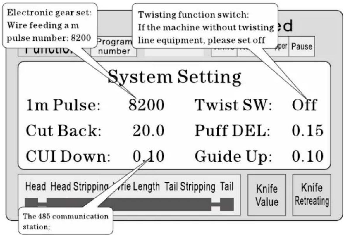 Vevor SWT508-JE - Function setting picture - 2