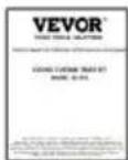 Vevor SZ-302B - SAFETY INSTRUCTIONS - 10