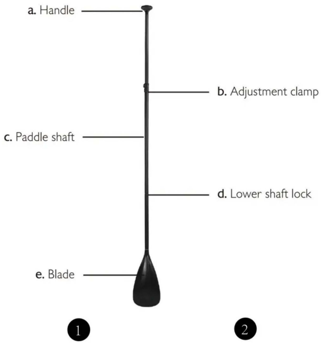 Vevor SUP-320 - Pompowanie deski - 10