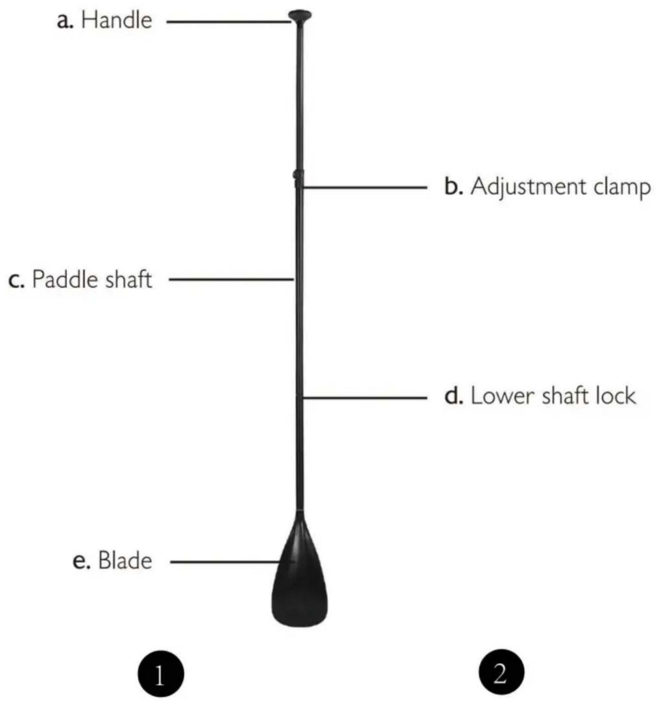 Vevor SUP-320 - Installazione del guinzaglio - 6