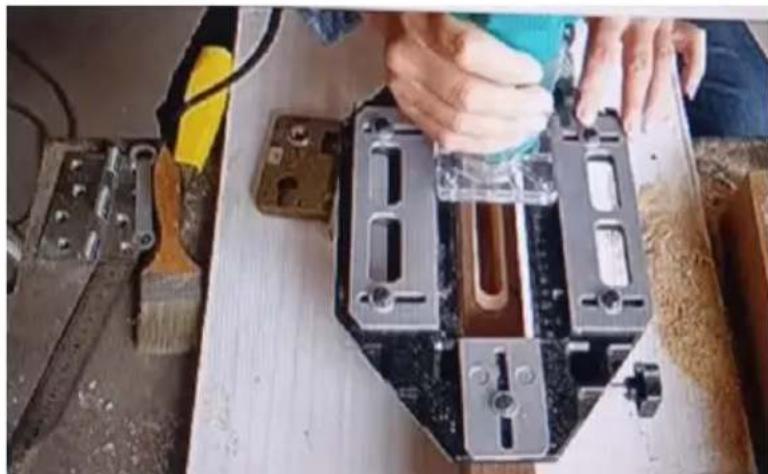 Vevor SXRJL-2303 - Install the lock body guide plate: - 3