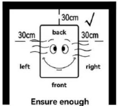 Vevor SSX110 - The warning diagram and operation safety instruction - 5