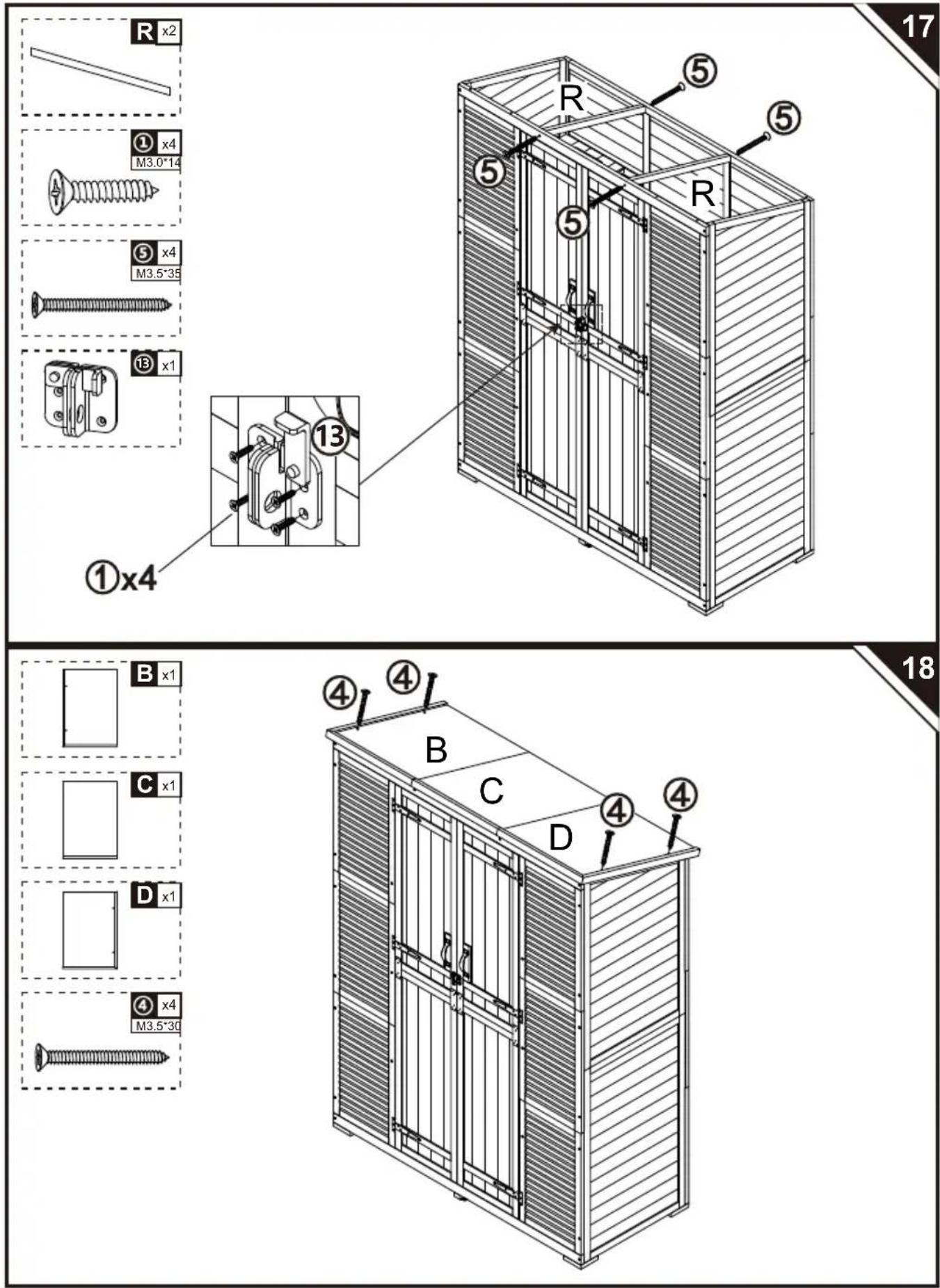 Vevor TY-OP2419 - ASSEMBLY GUIDE - 1