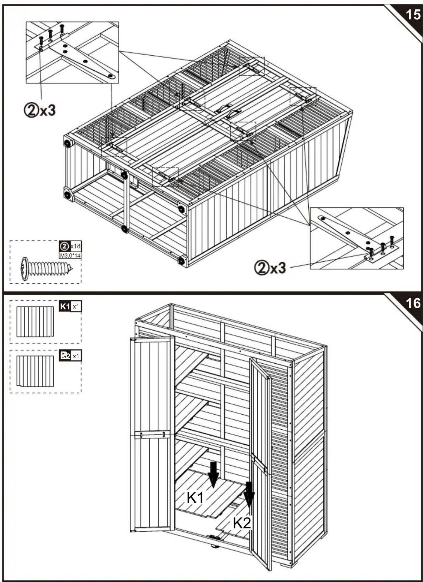 Vevor TY-OP2419 - ASSEMBLY GUIDE - 1