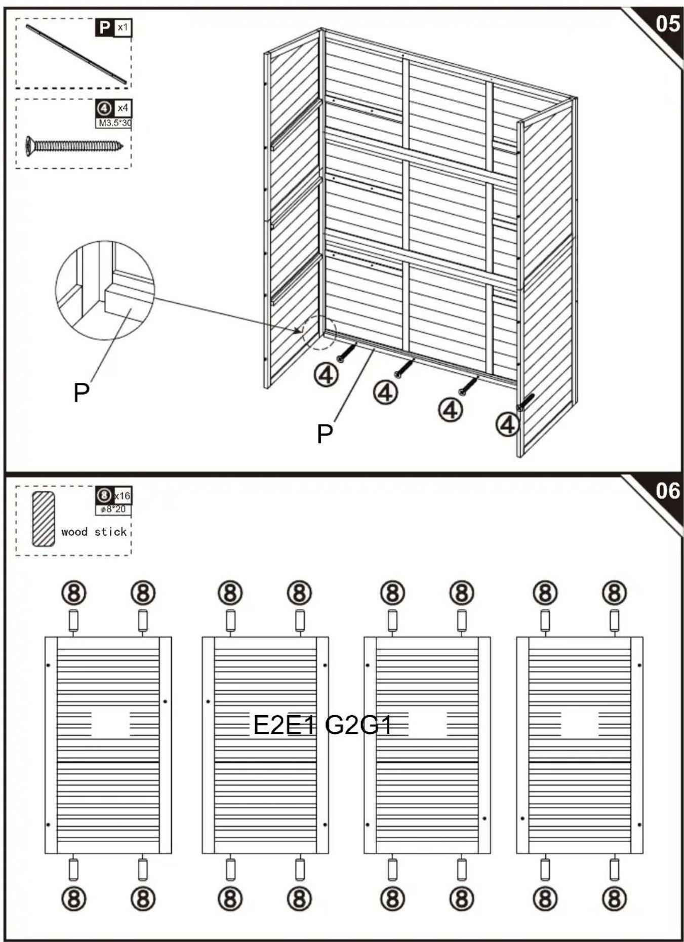 Vevor TY-OP2419 - ASSEMBLY GUIDE - 1