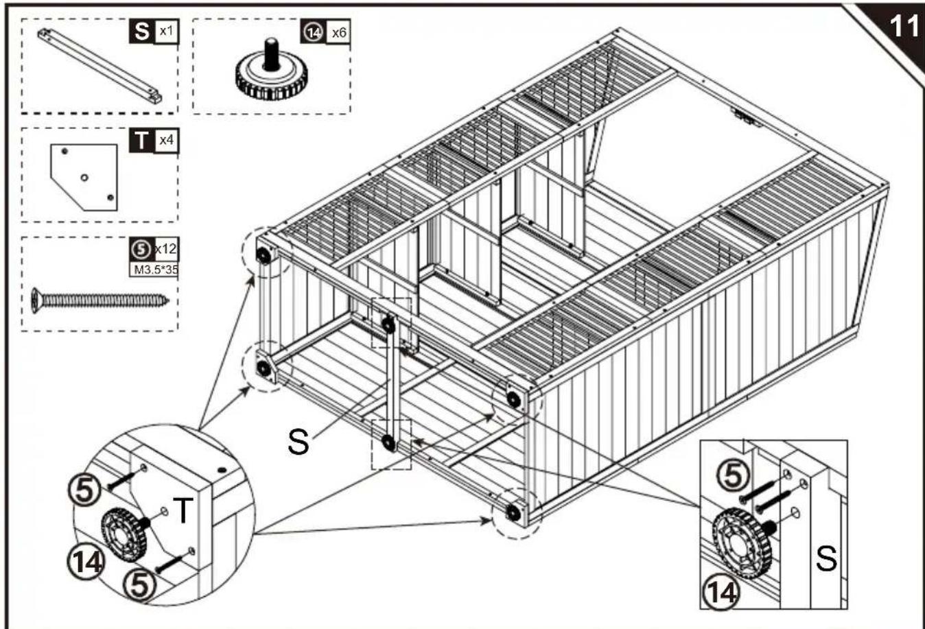 Vevor TY-OP2419 - ASSEMBLY GUIDE - 1