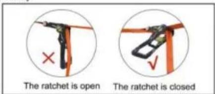 Vevor PR-010-50 - • HOW TO USE THE RATCHET LINE? - 3