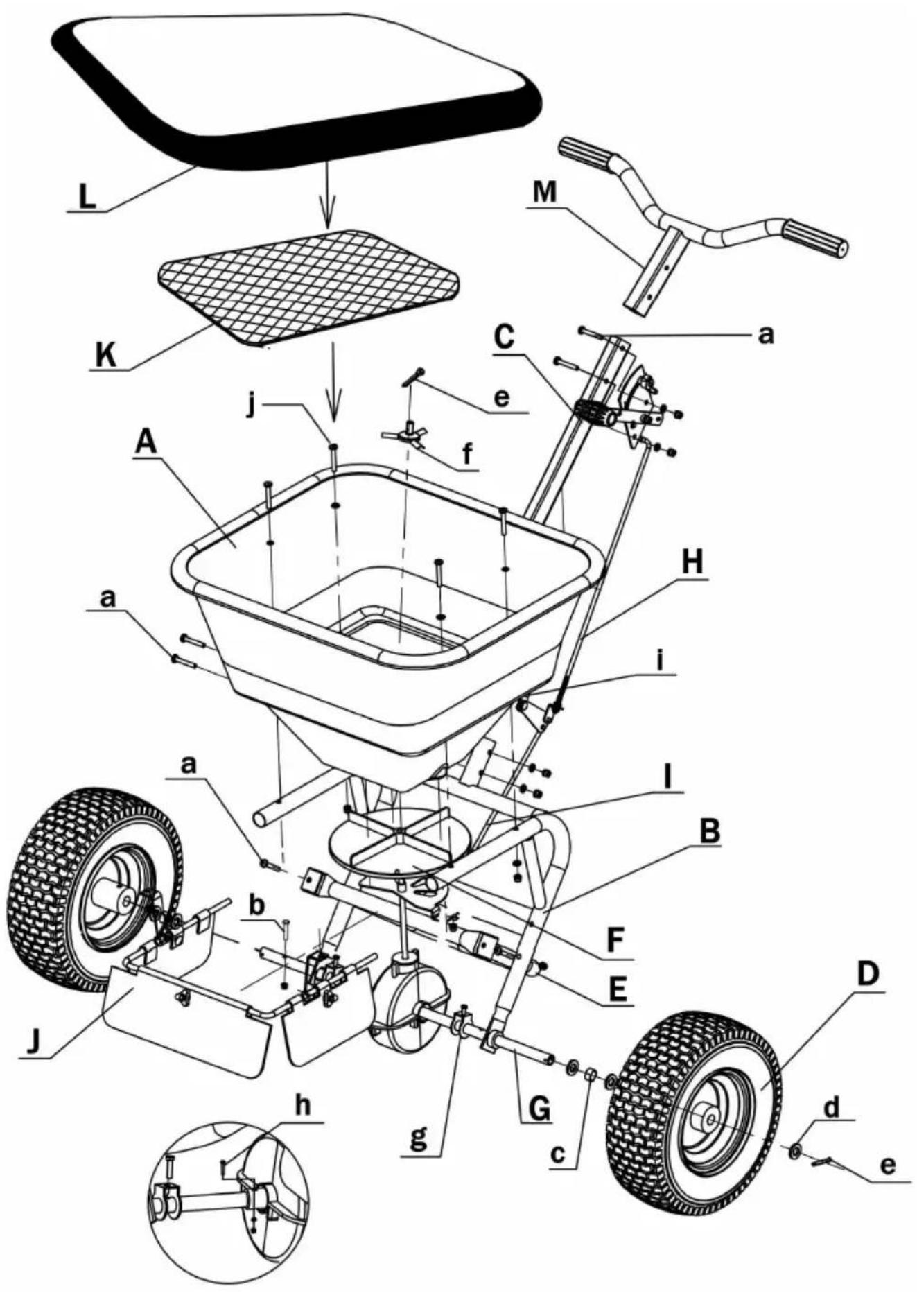 Vevor TC2034B - PARTS LIST - 24
