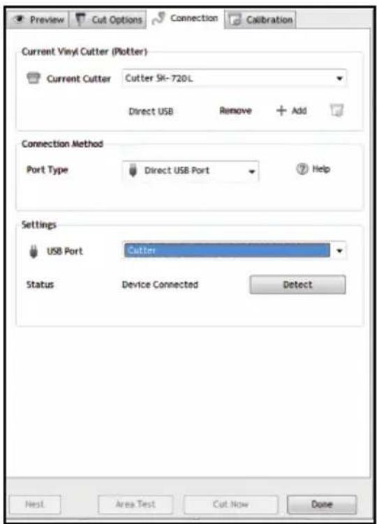 Vevor SK-720L - CONNECTION OF SOFTWARE AND MACHINE - 7