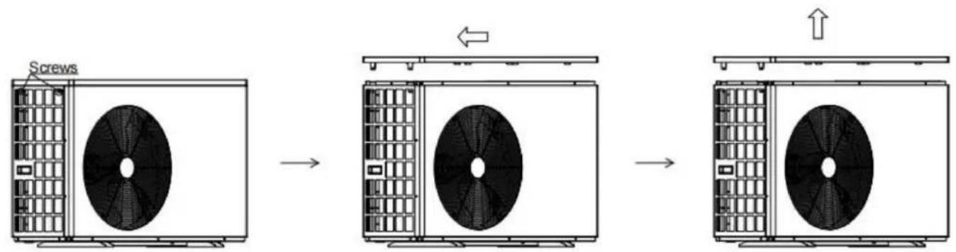 Vevor VBPYCE-150 - Schritt 2: Entfernen Sie die obere - 1