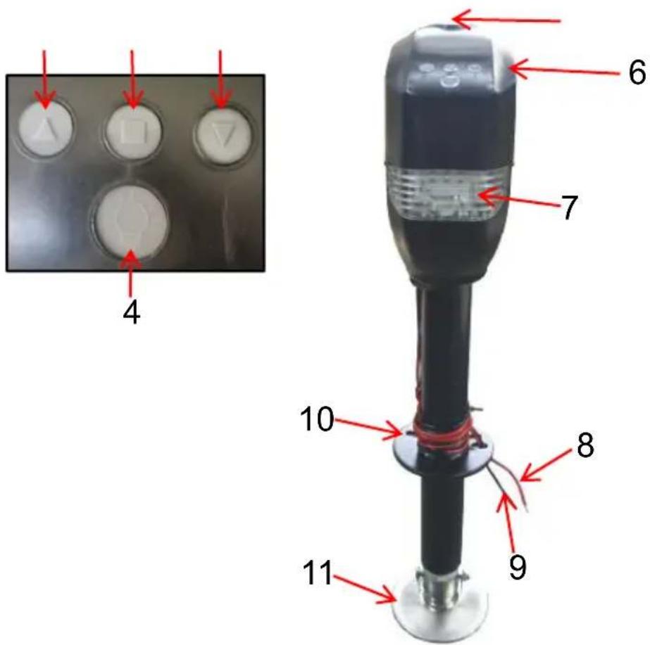 Vevor TEJ5075BCTN - STRUCTURE DIAGRAM - 1