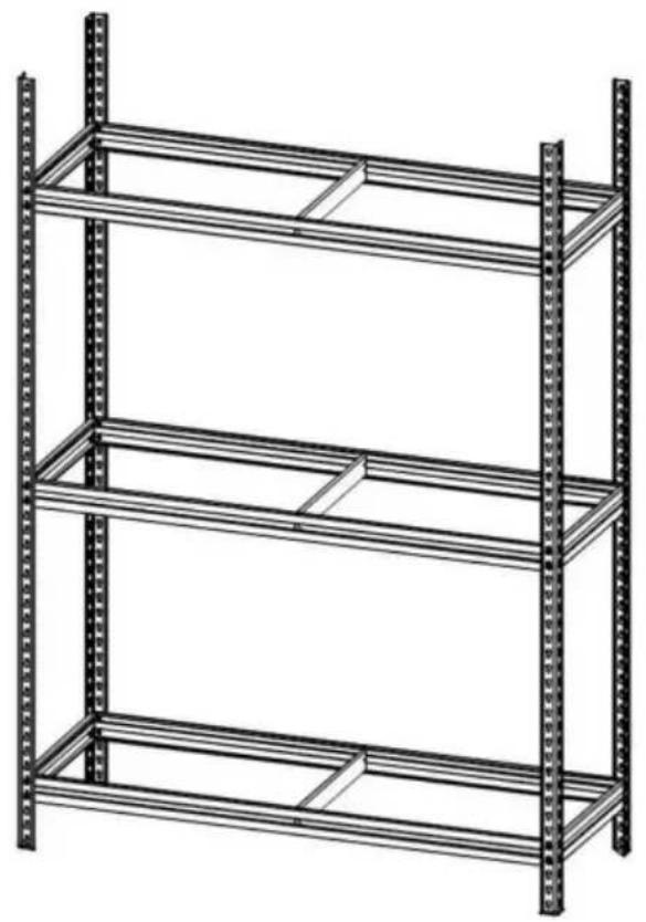 Vevor TR15045200 - Assemblage du support à pneus - 9