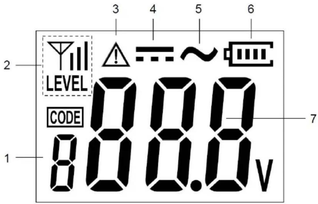 Vevor TS552 - ⑤. " Button. - 1