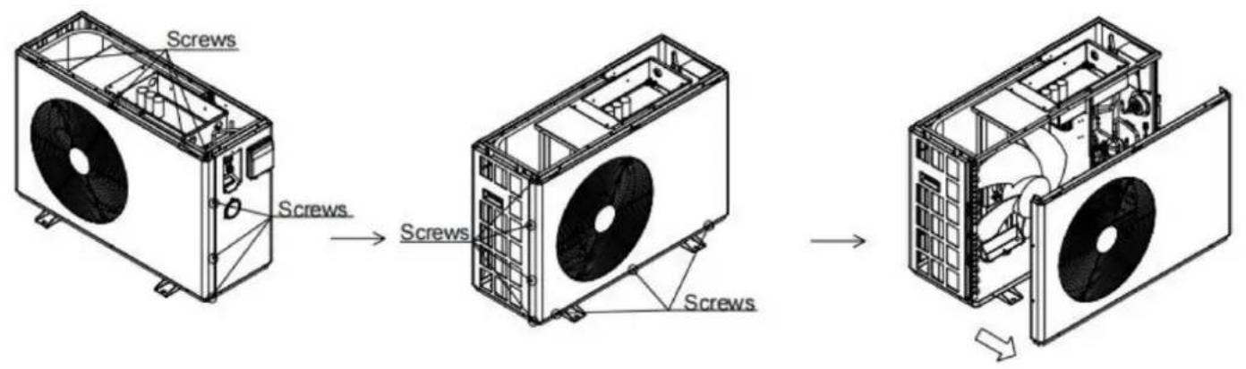 Vevor VBPYCE-70 - Steg 2: Ta bort topplocket - 2