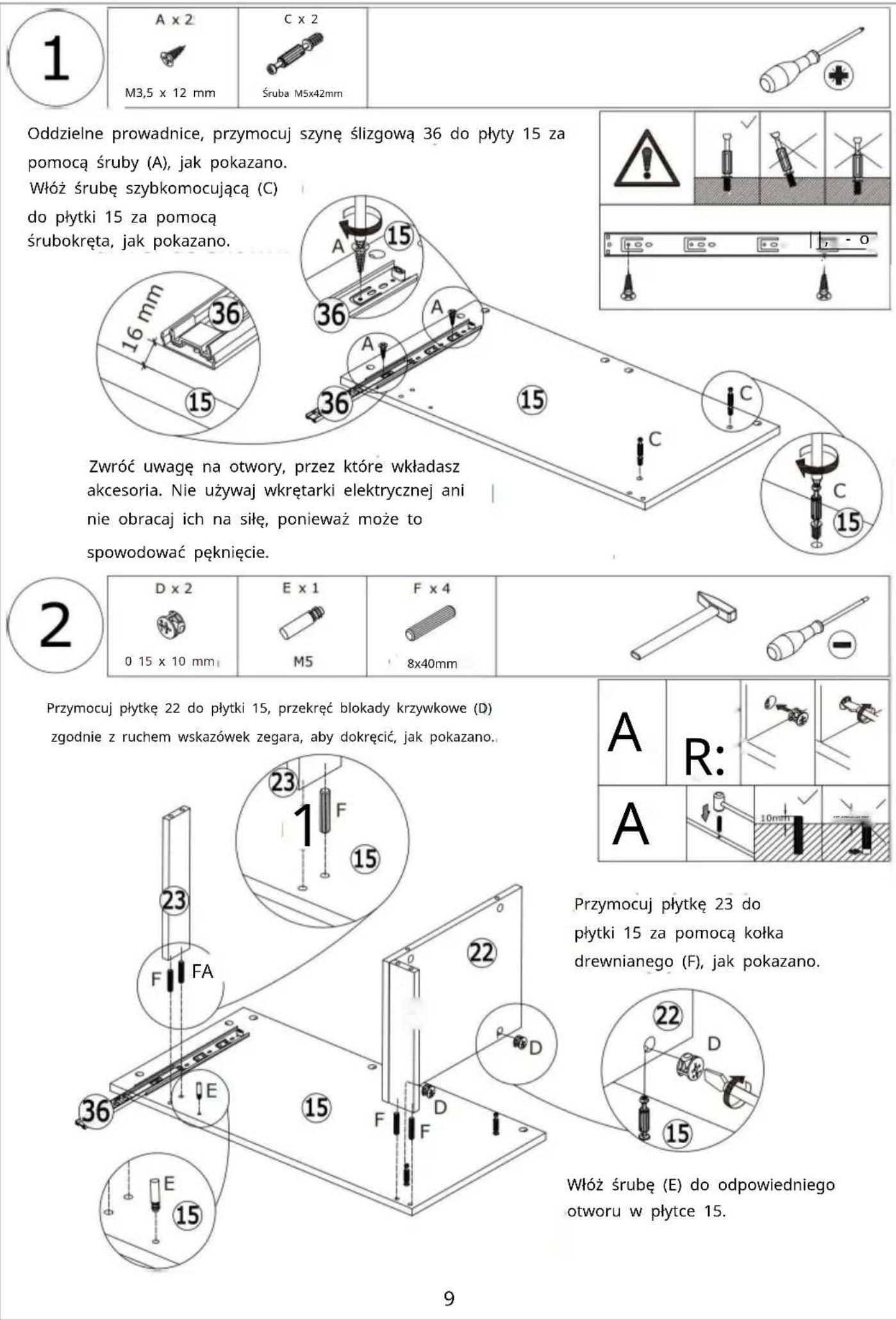 Vevor SS-601 - STEP 1: Extend the slide - 5