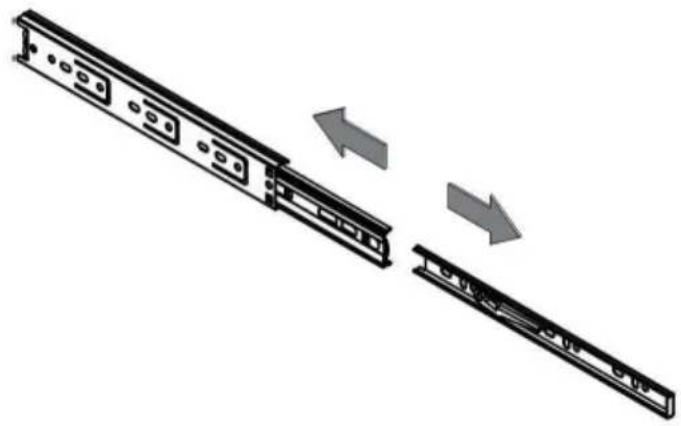 Vevor SS-601 - STEP 1: Extend the slide - 3