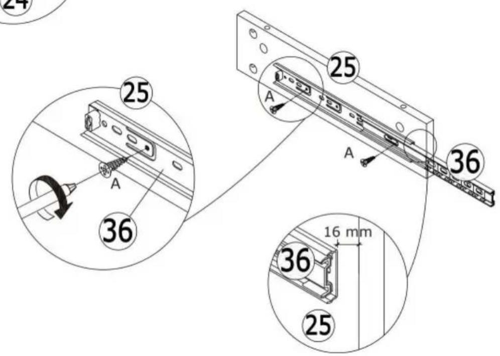 Vevor SS-601 - STEP 1: Extend the slide - 10